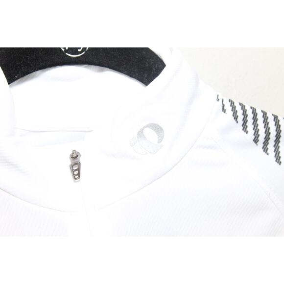Pearl Izumi Women's Fly Intercool Shrug White Long Sleeve Zip Crop Top Large - Picture 4 of 12